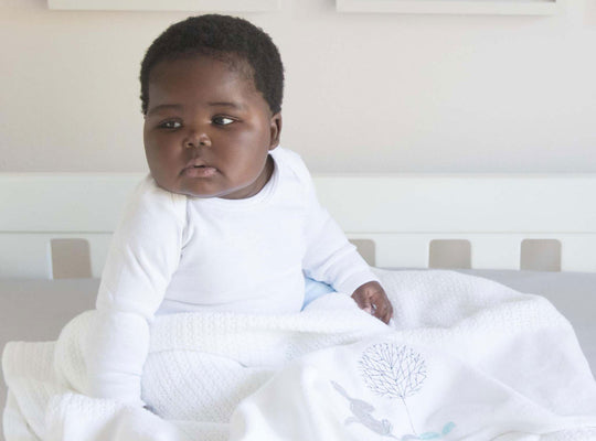 Cellular Cotton Baby Blankets