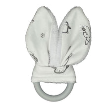 little acorn | Arctic Animals Silicone Teether (grey or white)