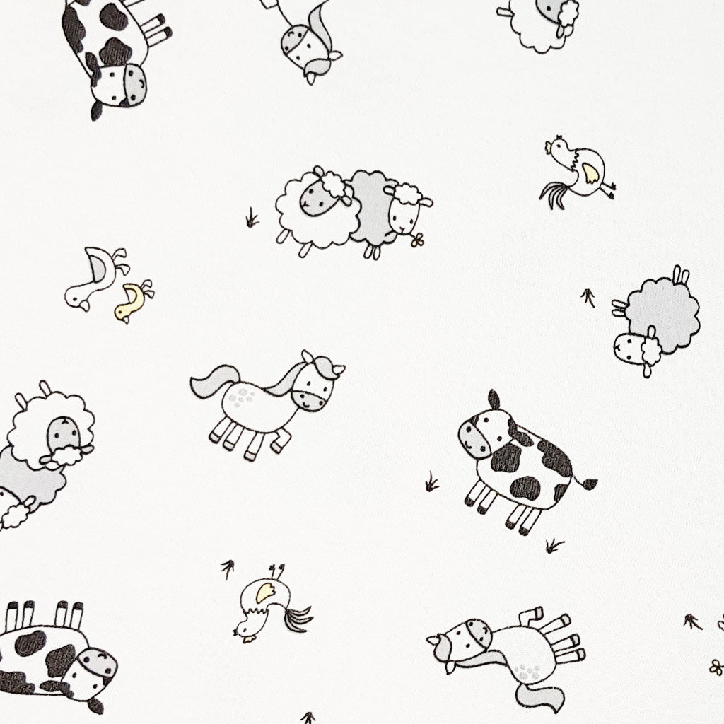 little acorn Farm Animals Cot Fitted Sheet Babes & Kids Cot