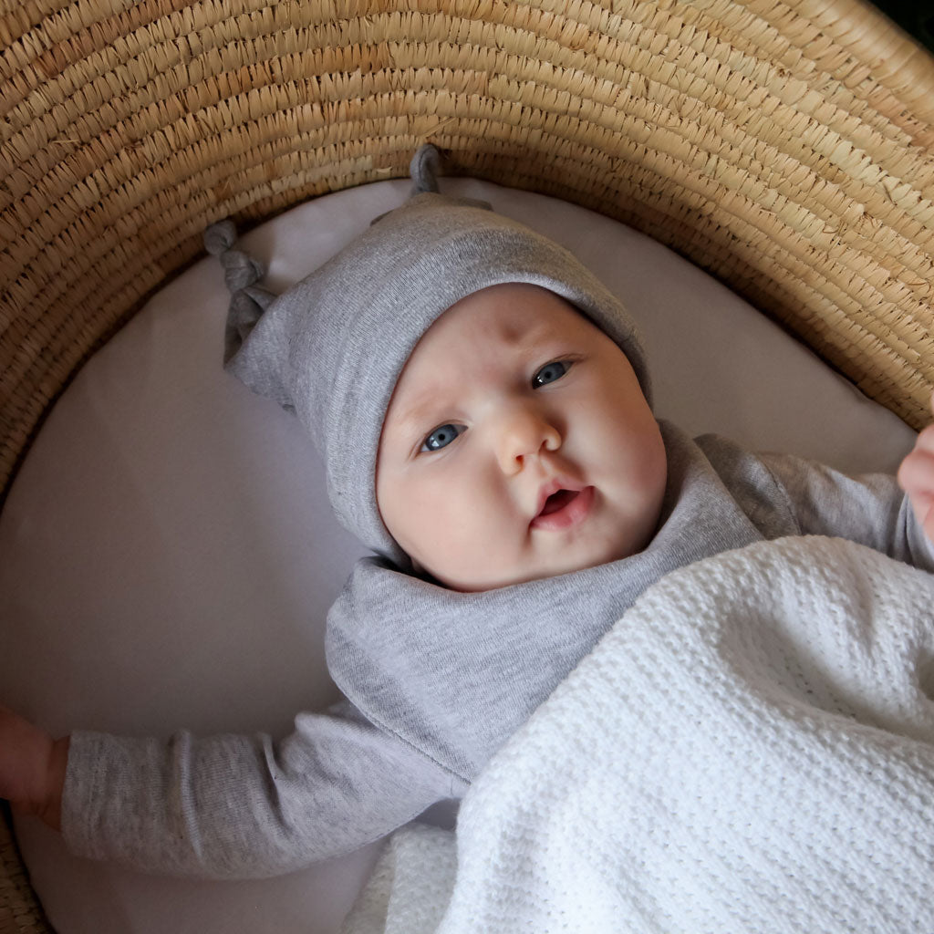 Cotton baby store beanie