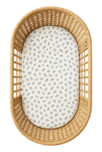 little acorn |  2 in 1 Moses Basket Fitted Sheet / Changing Mat Cover - Floral