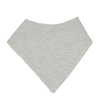 little acorn | Grey Waterproof Bandana Dribble Bib