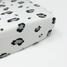 little acorn | Leopard Print Cot Fitted Sheet