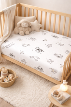 little acorn | Farm Animals Cot Fitted Sheet