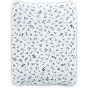 little acorn |  2 in 1 Moses Basket Fitted Sheet / Changing Mat Cover - Floral