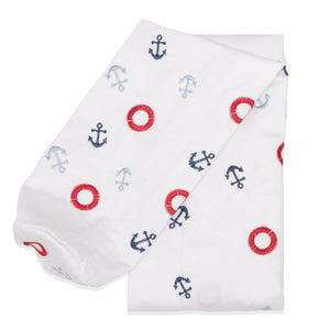 Sail Away Cot Bumper Cover - Babes & Kids Cot Baby Bedding