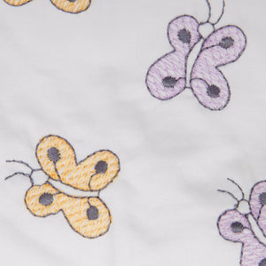 Butterflies Cot Bumper Cover - Babes & Kids Cot Baby Bedding