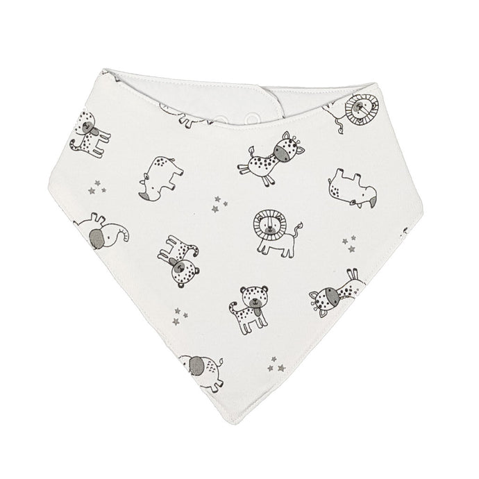little acorn | African Animals Waterproof Bandana Dribble Bib