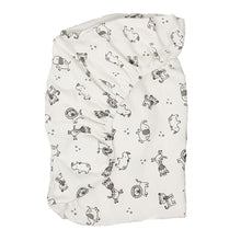 little acorn | 2 in 1 Moses Basket Fitted Sheet / Changing Mat Cover - African Animals