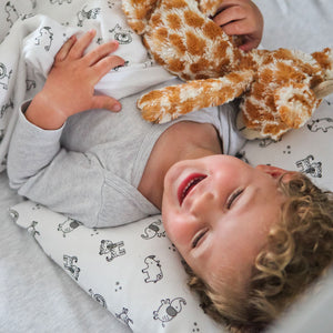 little acorn | African Animals Cot Duvet Cover Set
