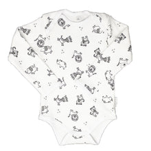 little acorn - Long Sleeve African Animals Onsie  / Bodysuit