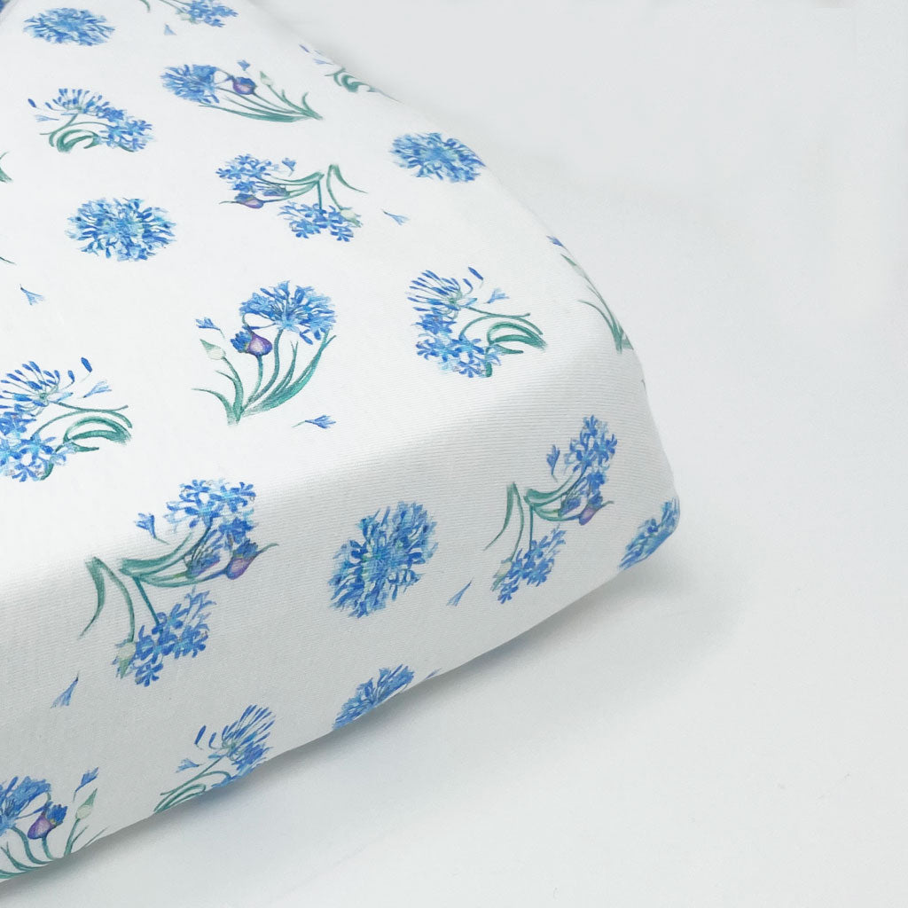 Moegs & Me. - Agapanthus Cot Fitted Sheet