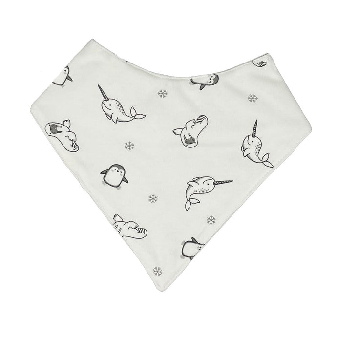 little acorn | Arctic Animals Waterproof Bandana Dribble Bib