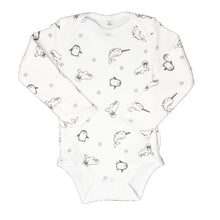 little acorn - Long Sleeve Arctic Animals Onsie  / Bodysuit