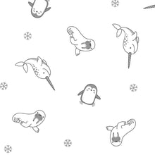 little acorn | Arctic Animals Cot Duvet Cover Set