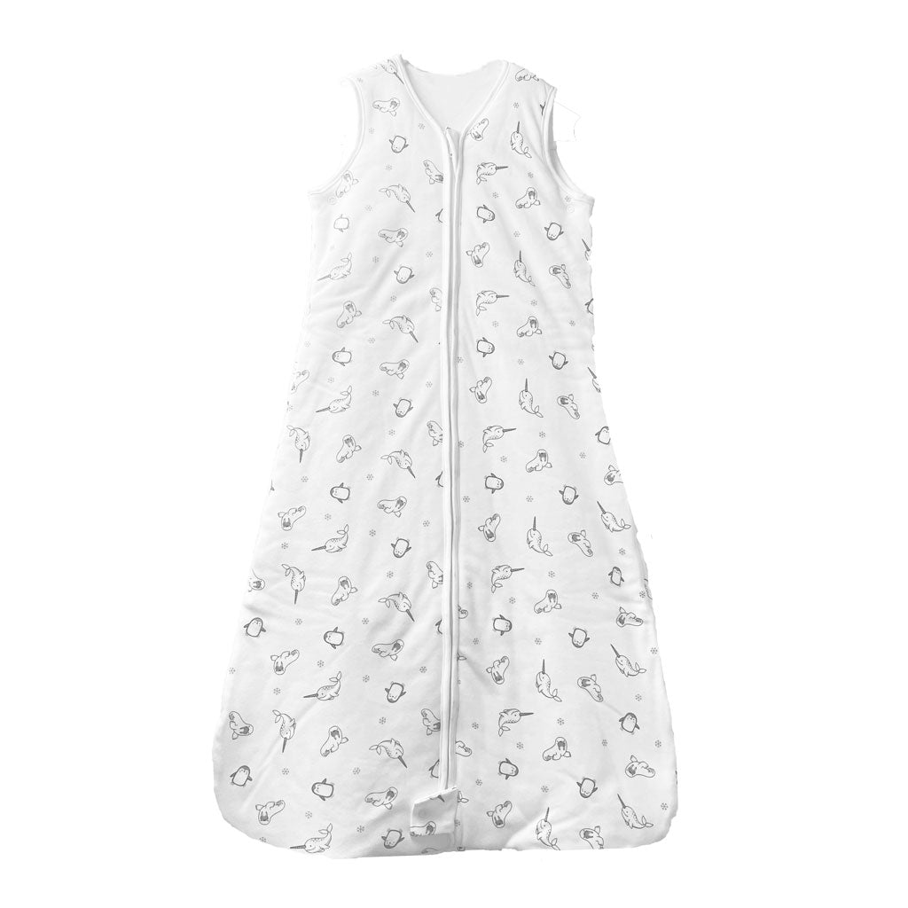little acorn | Cotton Arctic Animals Baby Sleeping Bag - 2.5 TOG