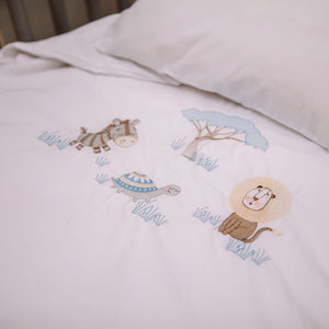 Baby Basics | Safari Cot Duvet Set