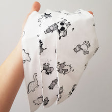little acorn | Waterproof Farm Animals Bandana Dribble Bib