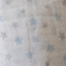 100% Cotton Muslin Cloth/Swaddle Blanket Gift Set (blue) - Babes & Kids Cot Baby Bedding