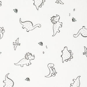 little acorn | Dinosaur Cot Fitted Sheet - Babes & Kids Cot Baby Bedding