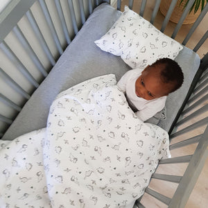 little acorn | Dinosaur Cot Duvet Set - Babes & Kids Cot Baby Bedding