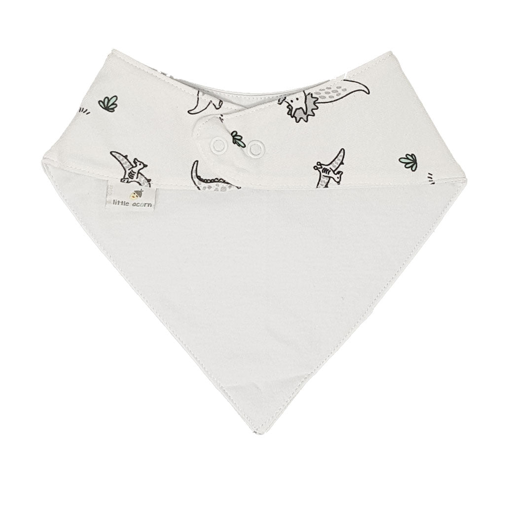 little acorn | Waterproof Dinosaurs Bandana Dribble Bib – Babes & Kids ...