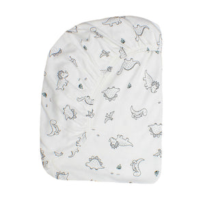 little acorn | Dinosaurs Cot Fitted Sheet