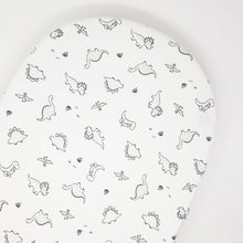 little acorn | Moses Basket Dinosaur Cot Fitted Sheet - Babes & Kids Cot Baby Bedding