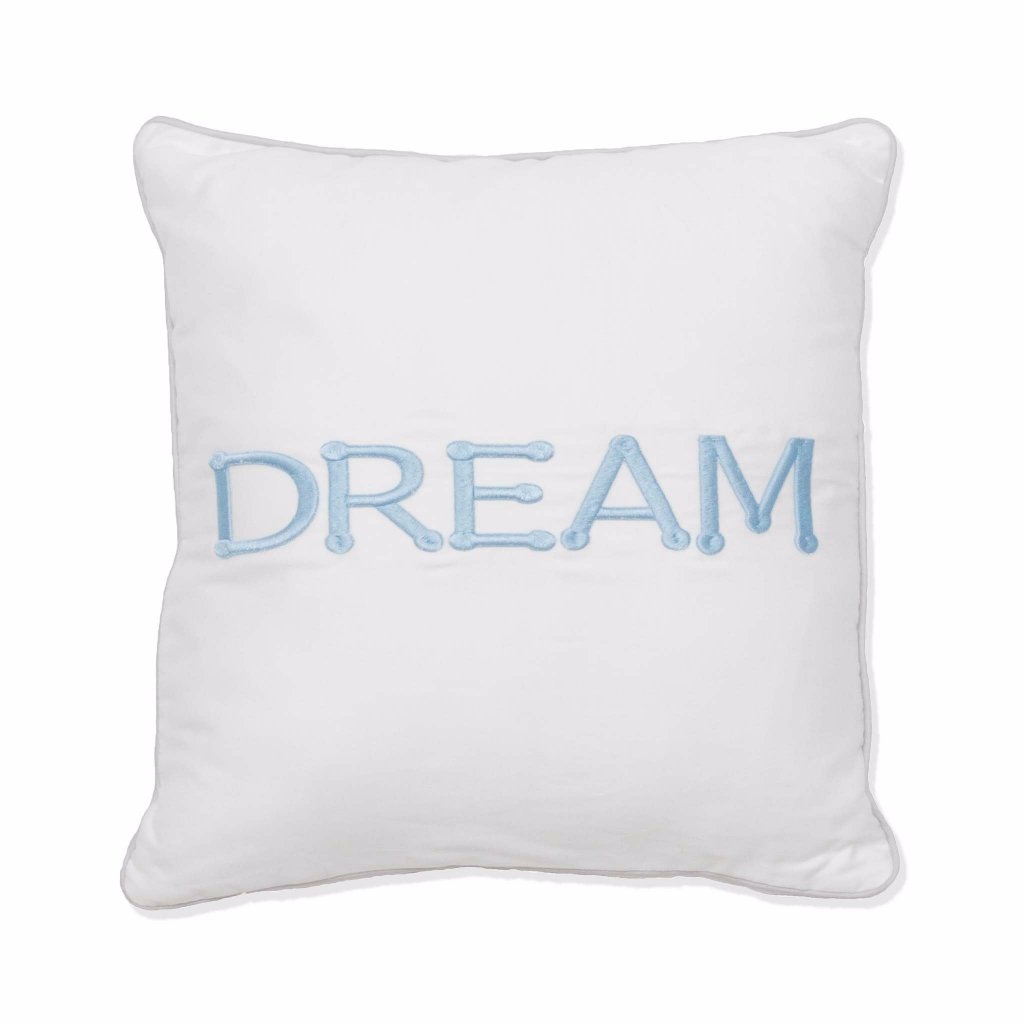 Dream Scatter Cushion (blue) - Babes & Kids Cot Baby Bedding