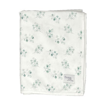 Baby Swaddle Blanket and Headband Set - Eucalyptus