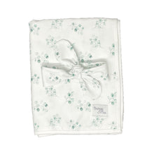 Baby Swaddle Blanket and Headband Set - Eucalyptus
