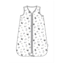 100% Cotton Farmyard Summer Baby Sleeping Bag - Babes & Kids Cot Baby Bedding