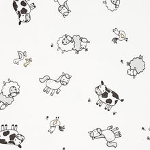 little acorn | Farmyard Cot Fitted Sheet - Babes & Kids Cot Baby Bedding