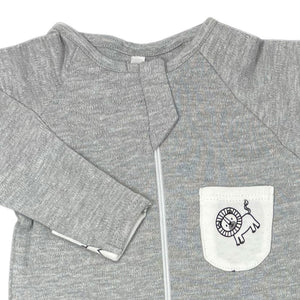 little acorn | *Limited edition* Grey Melange African Animals Zippy Grow