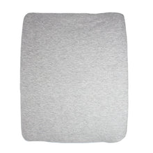 little acorn | 2 in 1 Moses Basket Fitted Sheet / Changing Mat Cover - Grey Melange