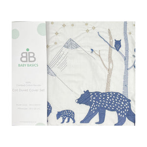 Baby Basics | Bears Cot Duvet Set