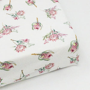 Moegs & Me. - King Protea Cot Fitted Sheet