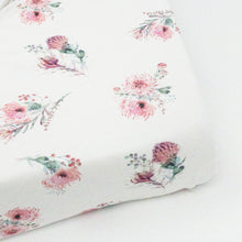 Moegs & Me. - Pincushion Protea Cot Fitted Sheet
