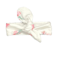 Baby Swaddle Blanket and Headband Set - Pincushion Protea