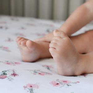 Moegs & Me. - Pincushion Protea Cot Fitted Sheet