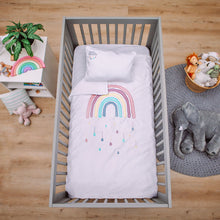Rainbow Cot Duvet Cover Set