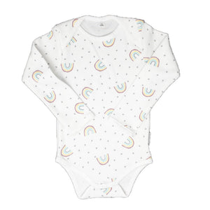 little acorn - Long Sleeve Rainbows Onsie  / Bodysuit