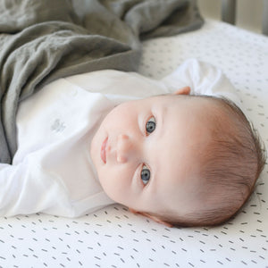 little acorn | Sprinkles Cot Fitted Sheet