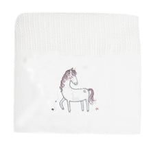 Unicorn Cellular Cotton Baby Blanket