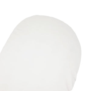 little acorn | Moses Basket White Cot Fitted Sheet - Babes & Kids Cot Baby Bedding