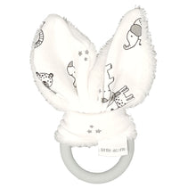 little acorn | African Animals Silicone Teether (grey or white)
