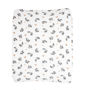 little acorn | 2 in 1 Moses Basket Fitted Sheet / Changing Mat Cover - Woodland Animals