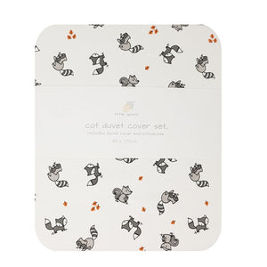 little acorn | Woodland Animals Cot Duvet Cover Set
