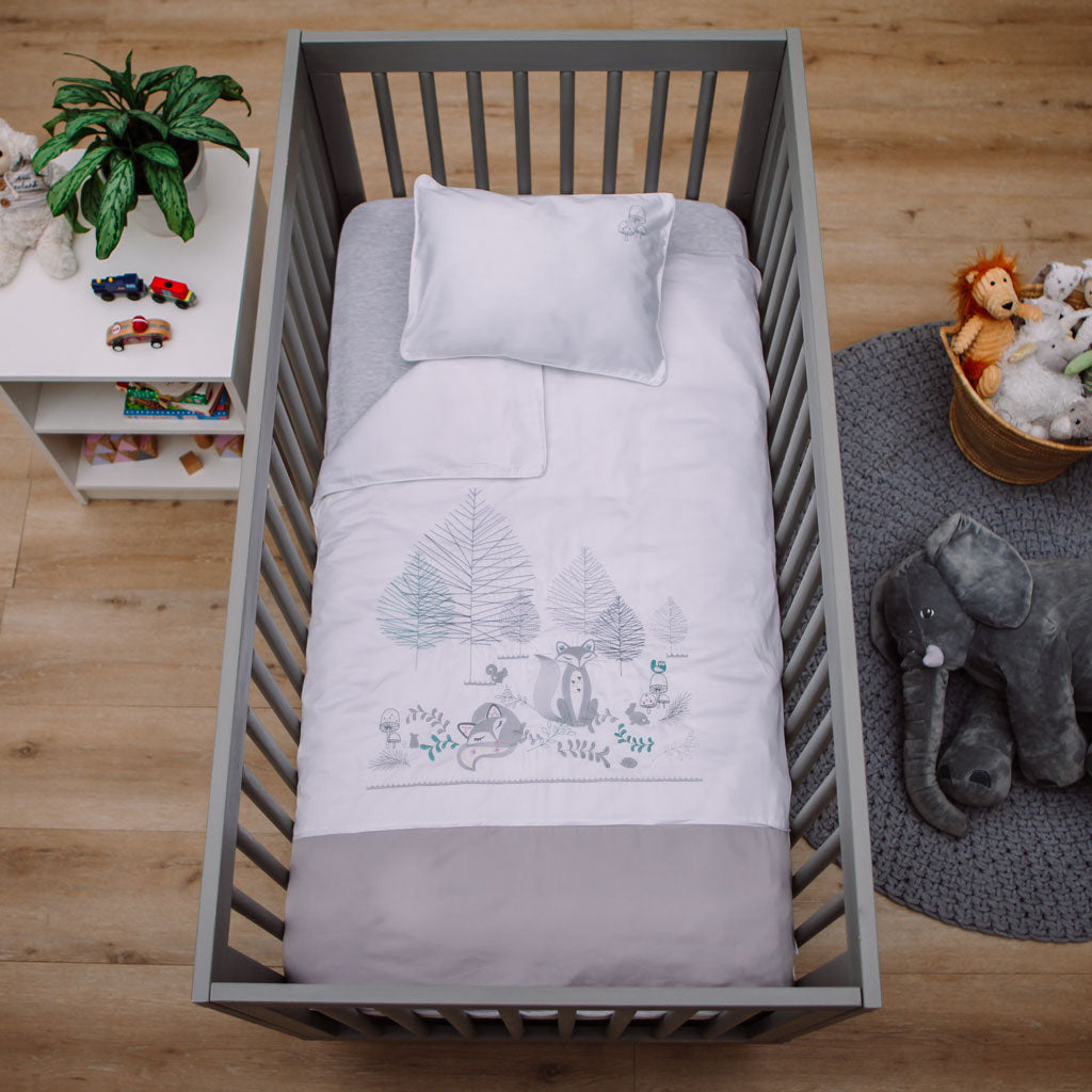 Cot Bedding Woodlands Cot Duvet Cover Set – Babes Kids Cot