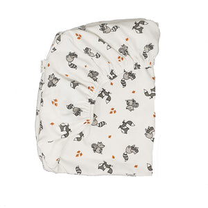 little acorn | Woodland Animals Cot Fitted Sheet